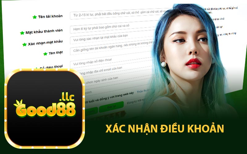 Xác nhận điều khoản